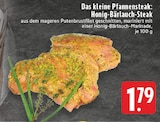 Das kleine Pfannensteak: Honig-Bärlauch-Steak bei E center im Prospekt "" für 1,79 €