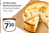 Apfel-Mandel-Käsekuchen im Angebot bei GLOBUS in Erfurt Apfel-Mandel-Käsekuchen Angebote von GLOBUS bei GLOBUS Erfurt für 7,30 €