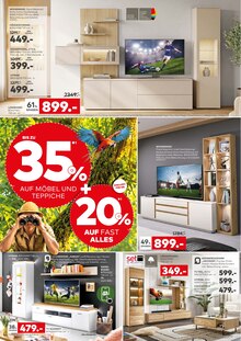 Fernseher im porta Möbel Prospekt "Besser gleich zu porta" mit 8 Seiten (Lippstadt)