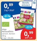 Reiswaffeln von Hipp im aktuellen budni Prospekt