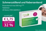 Paracetamol mea Angebot in Weißenhorn Paracetamol mea im aktuellen Prospekt bei mea - meine apotheke in Weißenhorn