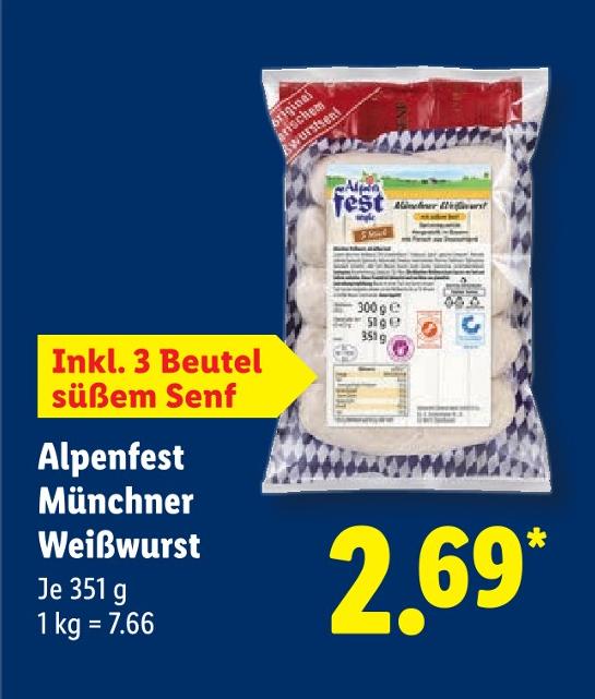 Münchner Weißwurst