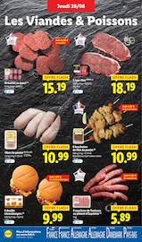 Poulet Angebote im Prospekt "C'est la rentrée Grandes marques minis prix" von Lidl auf Seite 4