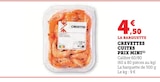 Super U Mauron - Promo Crevettes cuites Promo Crevettes cuites à 4,50 € dans le catalogue Super U à Mauron