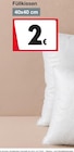 Woolworth - Füllkissen Angebot im Prospekt Füllkissen bei Woolworth im Prospekt "" für 2,00 €