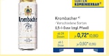 Pils von Krombacher im aktuellen METRO Prospekt für 0,86 €