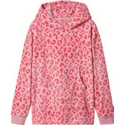 Kids Oversize-Plüschhoodie