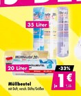 Mäc-Geiz Pasewalk - Müllbeutel 20 Liter Angebot im Prospekt Müllbeutel 20 Liter bei Mäc-Geiz im Pasewalk Prospekt für 1,00 €