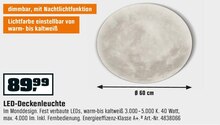 LED-Deckenleuchte bei OBI in Oberhausen LED-Deckenleuchte im Angebot bei OBI Oberhausen für 89,99 €