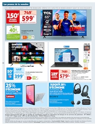 Offre Lenovo dans le catalogue Auchan Hypermarché du moment à la page 50