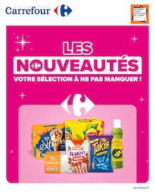 Prospectus Carrefour de la semaine "LES NOUVEAUTÉS : VOTRE SÉLECTION À NE PAS MANQUER !" avec 1 pages, valide du 04/08/2025 au 31/08/2025 pour Carcassonne et alentours