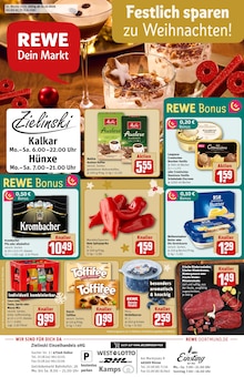 REWE Kalkar Prospekt der aktuellen Woche, gültig von 15.12.2025 bis 20.12.2025 Aktueller REWE Kalkar Prospekt "Dein Markt" mit 29 Seiten