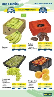 Bananen im METRO Prospekt "Wochenangebote SCO + Gewinnspiel + Outdoor" mit 75 Seiten (Pforzheim)