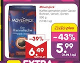 Aktuelles Kaffee gemahlen oder Ganze Bohnen Angebot bei Netto Marken-Discount in Dinslaken ab 5,99 €