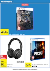 Promos Console PS5 dans le catalogue "BIENVENUE EN ITALIE" de Carrefour Console PS5 en promo dans le catalogue Carrefour à la page 66