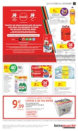 Prix et réduction Lessive dans le prospectus Intermarché en cours Offre Lessive dans le catalogue Intermarché du moment à la page 7