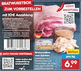 Aktuelle Bratwurst Angebote bei Netto Marken-Discount in Cottbus Aktuelles Bratwurstbox vom Schwein Angebot bei Netto Marken-Discount in Cottbus ab 6,99 €