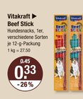 Beef Stick Angebote von Vitakraft bei V-Markt Kaufbeuren für 0,33 €