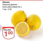 Zitronen im Angebot bei GLOBUS in Erfurt Zitronen Angebote bei GLOBUS Erfurt für 1,00 €