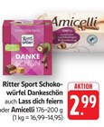 Schokowürfel Dankeschön Angebote von Ritter Sport bei EDEKA Pirmasens für 2,99 €