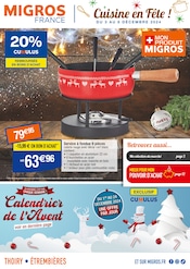 Catalogue Supermarchés Migros France en cours à Bons-en-Chablais et alentours, "Cuisine en Fête !", 24 pages, 03/12/2024 - 08/12/2024