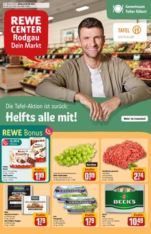 Bier im REWE Prospekt "Dein Markt" mit 36 Seiten (Rodgau)