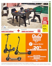 Table De Jardin Angebote im Prospekt "Carrefour" von Carrefour auf Seite 73