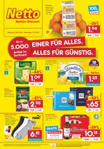 Netto Marken-Discount Prospekt für Münster mit 37 Seiten Netto Marken-Discount Prospekt für Münster: "EINER FÜR ALLES. ALLES FÜR GÜNSTIG.", 37 Seiten, 26.10.2020 - 31.10.2020