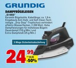 DAMPFBÜGELEISEN Angebote von GRUNDIG bei E center Ludwigshafen für 24,99 €