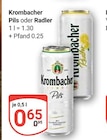 Pils Angebote von Krombacher bei GLOBUS Wolfenbüttel für 0,65 €
