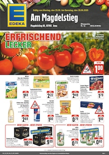 Aktueller nah und gut Prospekt "Wir lieben Lebensmittel!" Seite 1 von 4 Seiten für Jena