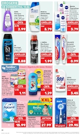 Aktueller Kaufland Prospekt mit Head and Shoulders, "UNSERE MEGA ANGEBOTE", Seite 28