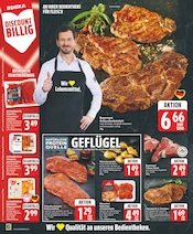 Aktueller WEZ Prospekt mit Schweinefleisch, "Die WEZette", Seite 4