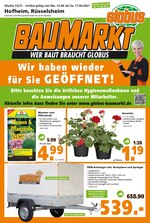 Globus-Baumarkt Prospekt für Wiesbaden mit 20 Seiten Globus-Baumarkt Prospekt für Wiesbaden: "WER BAUT BRAUCHT GLOBUS", 20 Seiten, 11.04.2021 - 17.04.2021