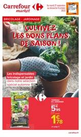 Prospectus Carrefour Market en cours, "Cultivez les bons plans de saison !",16 pages