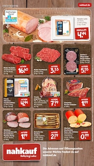 Fisch im aktuellen nahkauf Prospekt (Dresden) Fisch im nahkauf Prospekt "nichts liegt näher" mit 12 Seiten (Dresden)