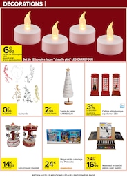 Prix et réduction Bougie dans le prospectus Carrefour en cours Offre Bougie dans le catalogue Carrefour du moment à la page 81
