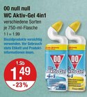 WC Reiniger im V-Markt Prospekt WC Aktiv-Gel 4in1 von 00 null null im aktuellen V-Markt Prospekt für 1,49 €