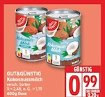 Aktuelles Kokosnussmilch Angebot bei EDEKA in Berlin ab 0,99 €