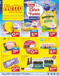 Aktueller Netto Marken-Discount Prospekt, "Aktuelle Angebote", mit Angeboten der Woche, gültig von 12.01.2026 bis 12.01.2026