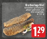 Aktuelles Bratheringsfilet Angebot bei EDEKA in Mülheim (Ruhr) ab 1,29 €