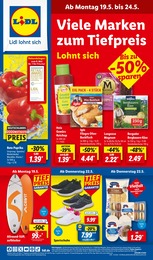Lidl Prospekt für Mulfingen mit 66} Seiten Lidl Prospekt für Mulfingen: "LIDL LOHNT SICH", 66 Seiten, 19.05.2025 - 24.05.2025
