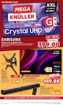 Fernseher im aktuellen Kaufland Prospekt (Falkensee) Fernseher im Kaufland Prospekt "Aktuelle Angebote" mit 59 Seiten (Falkensee)