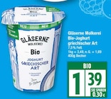Bio-Joghurt griechischer Art von Gläserne Molkerei für 1,39 € bei EDEKA im Angebot Bio-Joghurt griechischer Art von Gläserne Molkerei im aktuellen EDEKA Prospekt