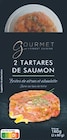 2 Tartares de Saumon - GOURMET FINEST CUISINE dans le catalogue Aldi