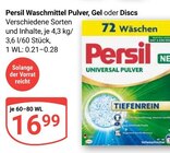 Waschmittel Pulver Angebote von Persil bei GLOBUS Castrop-Rauxel für 16,99 €