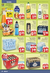 Saft im EDEKA Prospekt in Unna Aktueller EDEKA Prospekt mit Saft, "Aktuelle Angebote", Seite 22