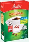 Filtre Cafe 1x4/80 Blanc Lot de 2 - MELITTA en promo chez Intermarché Châtellerault à 2,73 €