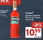 Italienischer Bitterlikör von Campari im aktuellen ALDI SÜD Prospekt für 10,99 €