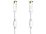 100 dB, 3 m F-Stecker auf F-Stecker, SAT-Anschlusskabel, von HAMA im aktuellen MediaMarkt Saturn Prospekt für 14,99 €